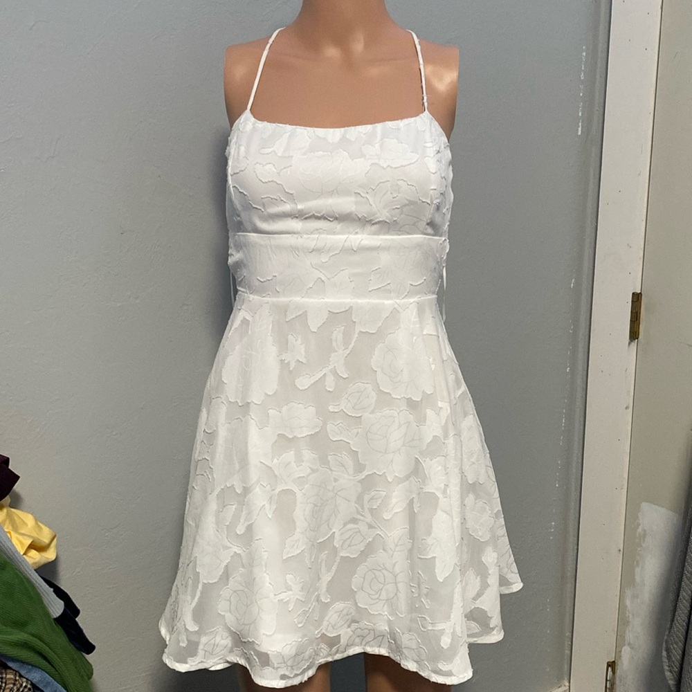 WINDSOR Joanna Sequin Lace Party Dress